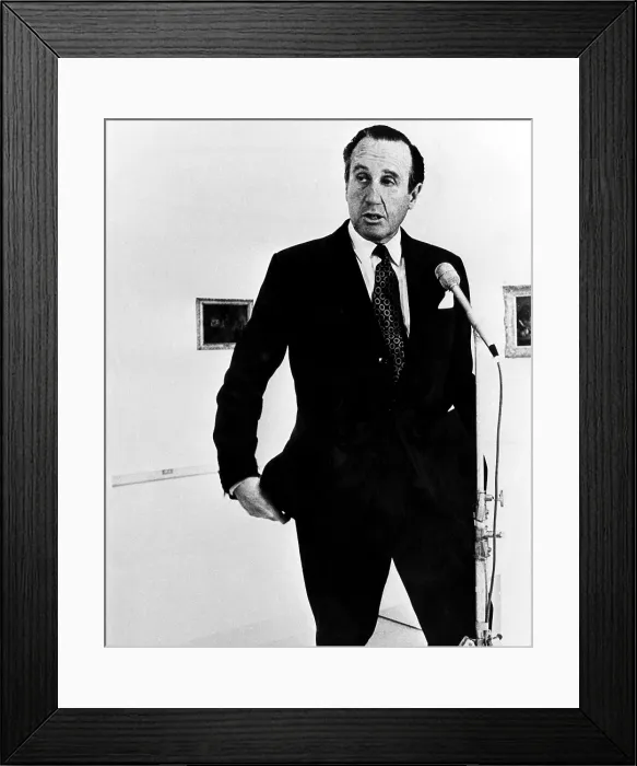 Framed Print : Henry James Heinz II, CEO of the H.J. Heinz company, ca. late 1970s. Courtesy CSU Archives / Everett Collection