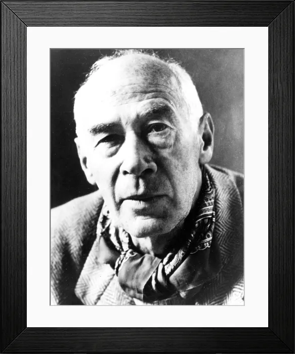 Framed Print : Henry Miller, early 1960s. Courtesy: CSU Archives  /  Everett Collection