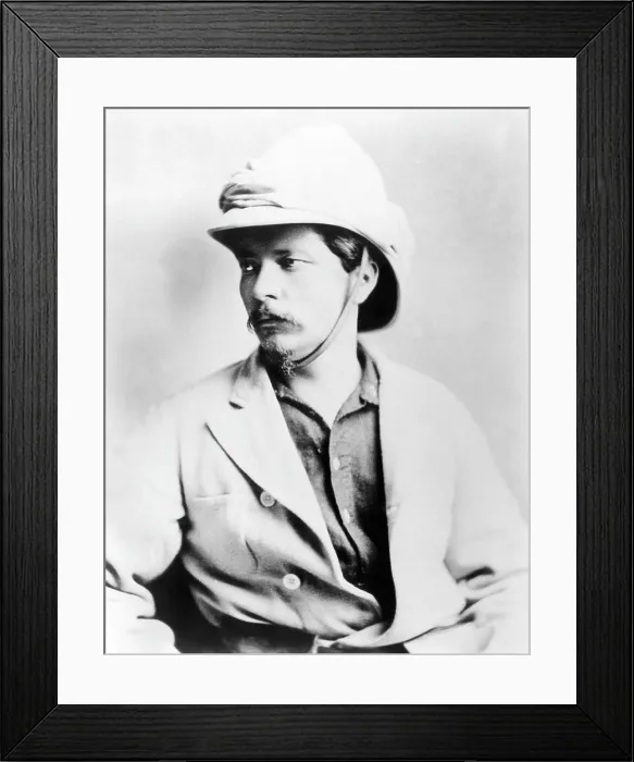 Framed Print : Journalist and African explorer Sir Henry Morton Stanley, (1841-1904), c. 1880's.. Courtesy: CSU Archives  /  Everett Collection