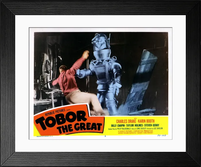 Framed Print : TOBOR THE GREAT, 1954
