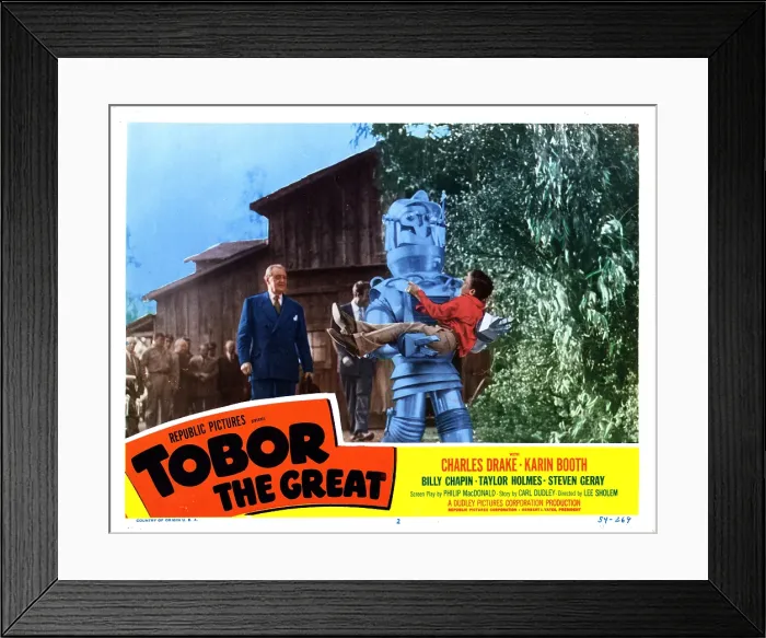 Framed Print : TOBOR THE GREAT, Taylor Holmes, 1954