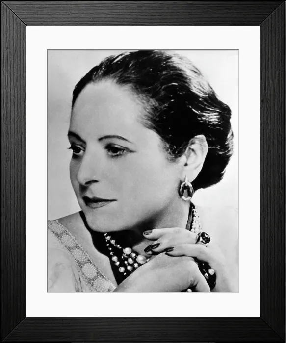 Framed Print : Helena Rubinstein, (1871-1965), founder of the cosmetics company Helena Rubinstein Incorporated, c. 1930's.. Courtesy: CSU Archives / Everett Collection Framed Print : Helena Rubinstein, (1871-1965), founder of the cosmetics company Helena Rubinstein Incorporated, c. 1930's.. Courtesy: CSU Archives / Everett Collection