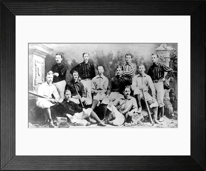 Framed Print : CINCINNATI REDS, baseball team, 1882 American League champions. Everett / CSU Archives Framed Print : CINCINNATI REDS, baseball team, 1882 American League champions. Everett / CSU Archives