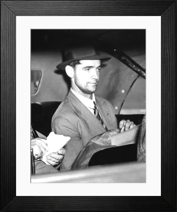 Framed Print : Howard Hughes leaves Floyd Bennett Field, NYC after his round the world flight of 3 days, 19 hours, 17 mins. 7 / 14 / 38. Courtesy: CSU Archives / Everett Collection Framed Print : Howard Hughes leaves Floyd Bennett Field, NYC after his round the world flight of 3 days, 19 hours, 17 mins. 7 / 14 / 38. Courtesy: CSU Archives / Everett Collection
