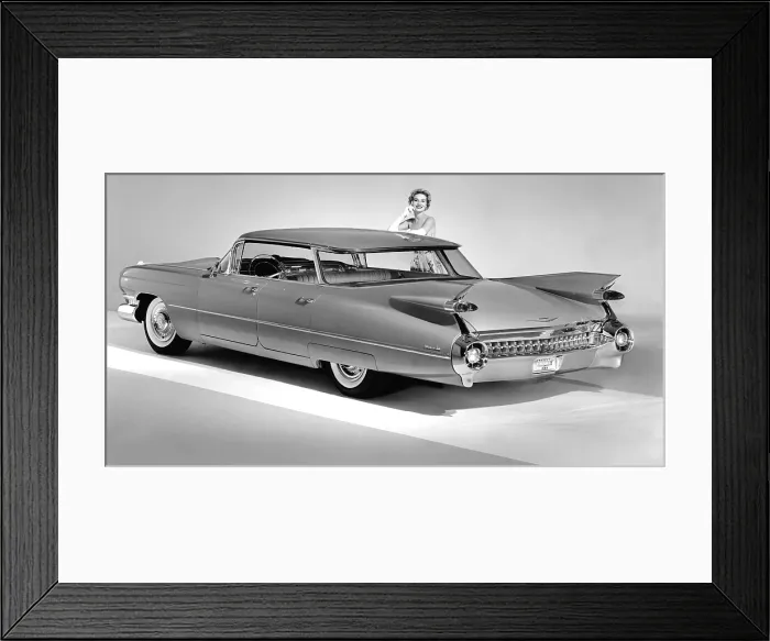 Framed Print : Cadillac Sedan De Ville, 1959. Courtesy: CSU Archives  /  Everett Collection