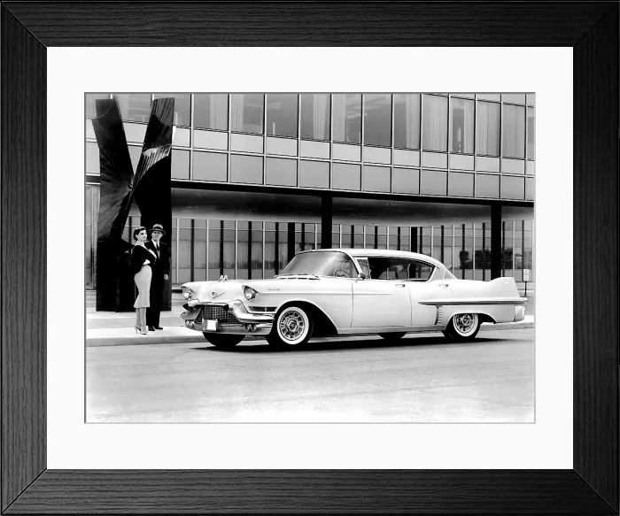 Framed Print : Cadillac Sedan De Ville, 1957. Courtesy: CSU Archives  /  Everett Collection