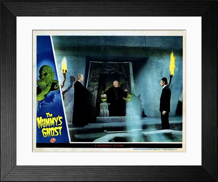 Framed Print : THE MUMMY'S GHOST, John Carradine, (right), 1944 Framed Print : THE MUMMY'S GHOST, John Carradine, (right), 1944