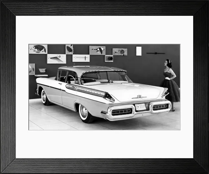 Framed Print : 1957 Mercury Montclair. Courtesy: CSU Archives / Everett Collection