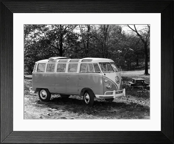 Framed Print : 1963 Volkswagen Bus. Courtesy: CSU Archives / Everett Collection
