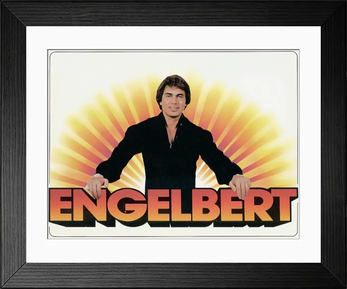 Framed Print : Engelbert Humperdinck, 1970s.. Courtesy: CSU Archives  /  Everett Collection