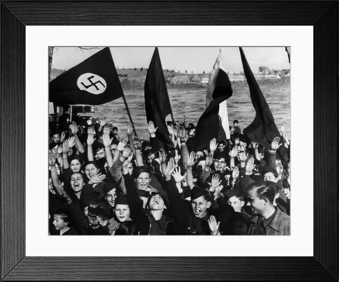 Framed Print : Members of a children's fascist organization in Spain, shown during a demonstration, join the war on communism. 1936. Courtesy: CSU Archives / Everett Collection Framed Print : Members of a children's fascist organization in Spain, shown during a demonstration, join the war on communism. 1936. Courtesy: CSU Archives / Everett Collection