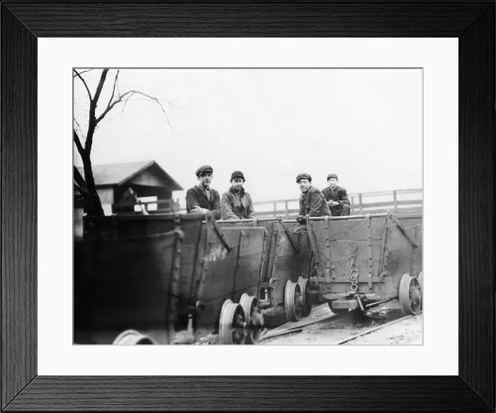Framed Print : Children coal miners, circa 1910s. CSU Archives / Everett Collection