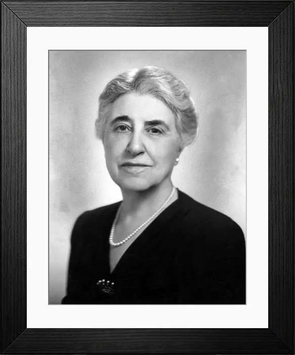 Framed Print : Adella Prentiss Hughes, (1869-1950) Founder of Musical Arts Assoc. 1915 & Cleveland Symphony Orchestra in 1918. Courtesy: CSU Archives  /  Everett Collection