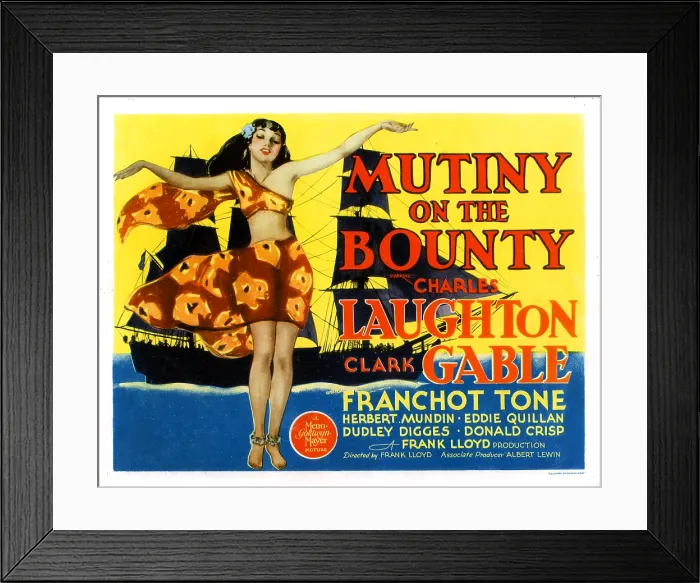 Framed Print : MUTINY ON THE BOUNTY, 1935 Framed Print : MUTINY ON THE BOUNTY, 1935