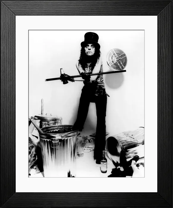 Framed Print : Alice Cooper, 1975. Courtesy: CSU Archives / Everett Collection Framed Print : Alice Cooper, 1975. Courtesy: CSU Archives / Everett Collection