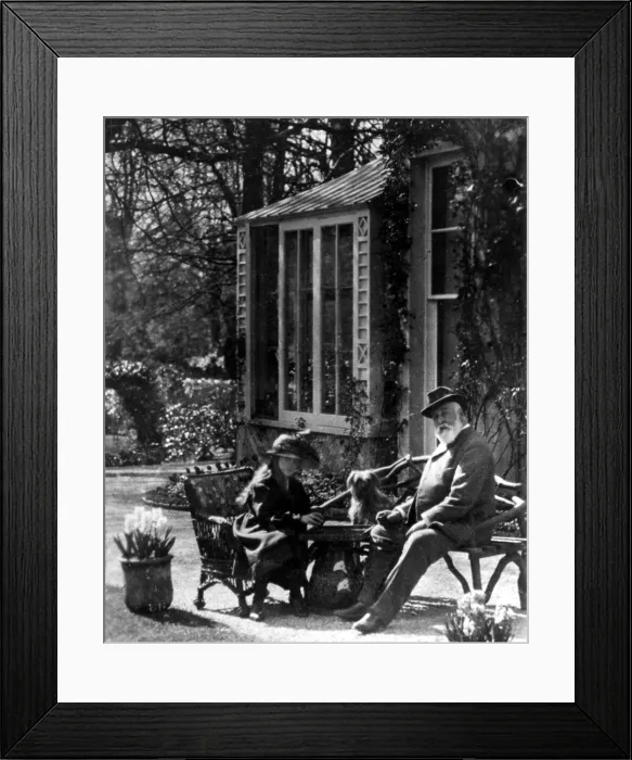 Framed Print : Agatha Mary Clarissa Miller(AGATHA CHRISTIE), and father Frederick Miller at Plymouth, 1898. Courtesy: CSU Archives / Everett Collection Framed Print : Agatha Mary Clarissa Miller(AGATHA CHRISTIE), and father Frederick Miller at Plymouth, 1898. Courtesy: CSU Archives / Everett Collection