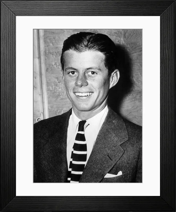 Framed Print : John F. Kennedy, ca. 1943. Courtesy: CSU Archives / Everett Collection Framed Print : John F. Kennedy, ca. 1943. Courtesy: CSU Archives / Everett Collection