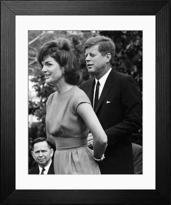Framed Print : Jacqueline Kennedy, John F. Kennedy, on the White House Lawn, May 28, 1962. CSU Archives / Courtesy Everett Collection Framed Print : Jacqueline Kennedy, John F. Kennedy, on the White House Lawn, May 28, 1962. CSU Archives / Courtesy Everett Collection
