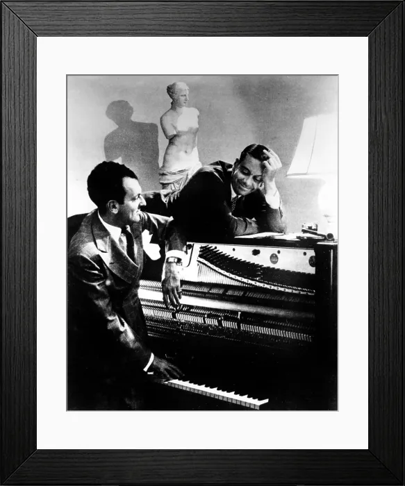 Framed Print : Cole Porter (r.), with Moss Hart. Courtesy: CSU Archives / Everett Collection Framed Print : Cole Porter (r.), with Moss Hart. Courtesy: CSU Archives / Everett Collection