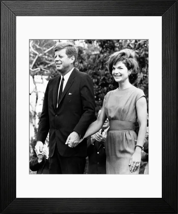 Framed Print : John F. Kennedy and Jacqueline Kennedy greet delegates to the 1962 Conference for Democratic Women on the White House Lawn, May 22, 1962. Courtesy: CSU Archives / Everett Collection Framed Print : John F. Kennedy and Jacqueline Kennedy greet delegates to the 1962 Conference for Democratic Women on the White House Lawn, May 22, 1962. Courtesy: CSU Archives / Everett Collection