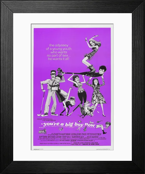 Framed Print : YOU'RE A BIG BOY NOW, US poster art, 1966 Framed Print : YOU'RE A BIG BOY NOW, US poster art, 1966
