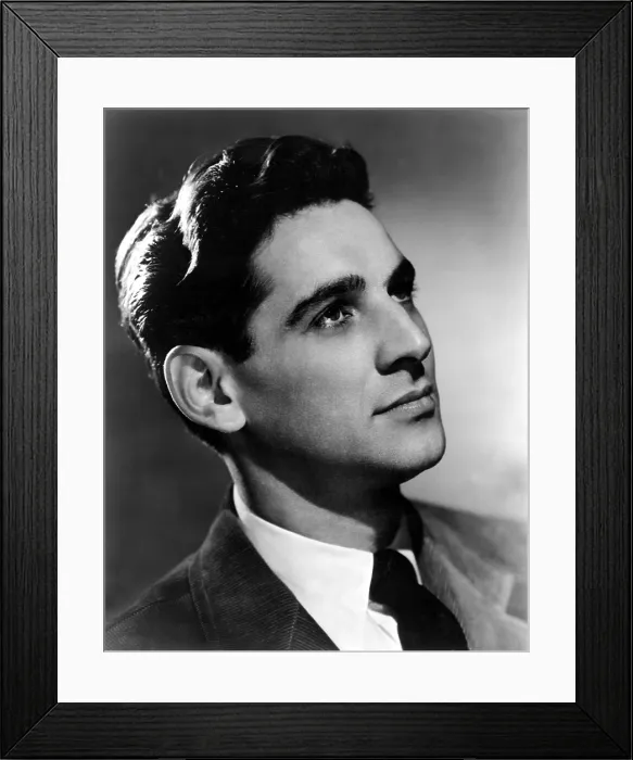 Framed Print : Leonard Bernstein (1918-1990) American composer & conductor, 1944. Courtesy: CSU Archives  /  Everett Collection