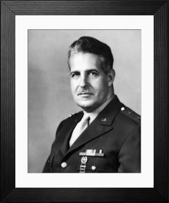 Framed Print : Major General Leslie R. Groves. ca. 1940s Courtesy: CSU Archives / Everett Collection