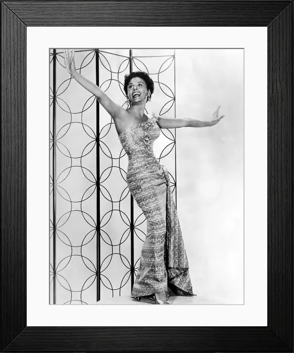 Framed Print : Lena Horne. ca. 1950s. Courtesy: CSU Archives / Everett Collection Framed Print : Lena Horne. ca. 1950s. Courtesy: CSU Archives / Everett Collection