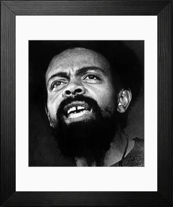 Framed Print : LeRoi Jones, ca. 1972.. Courtesy: CSU Archives  /  Everett Collection