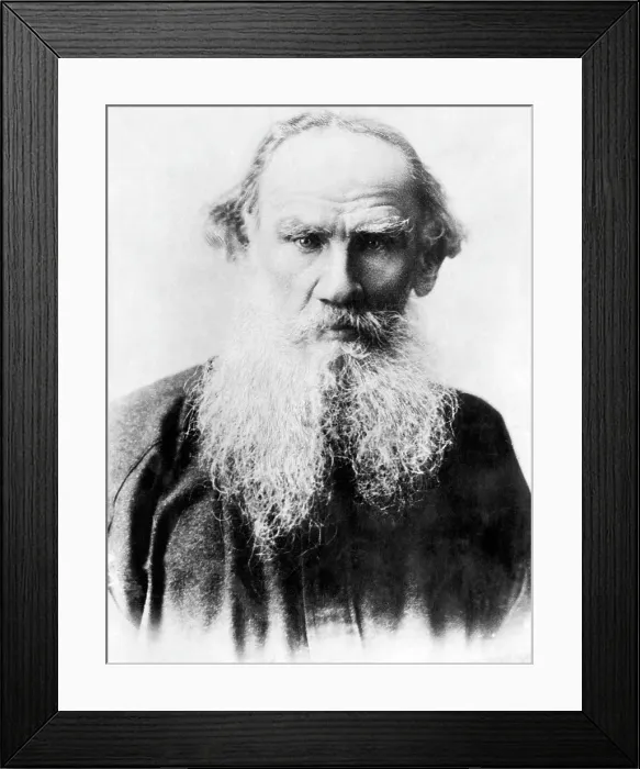 Framed Print : Leo Tolstoy (1828-1910), Russian writer, circa early 1900s. Courtesy: CSU Archives / Everett Collection