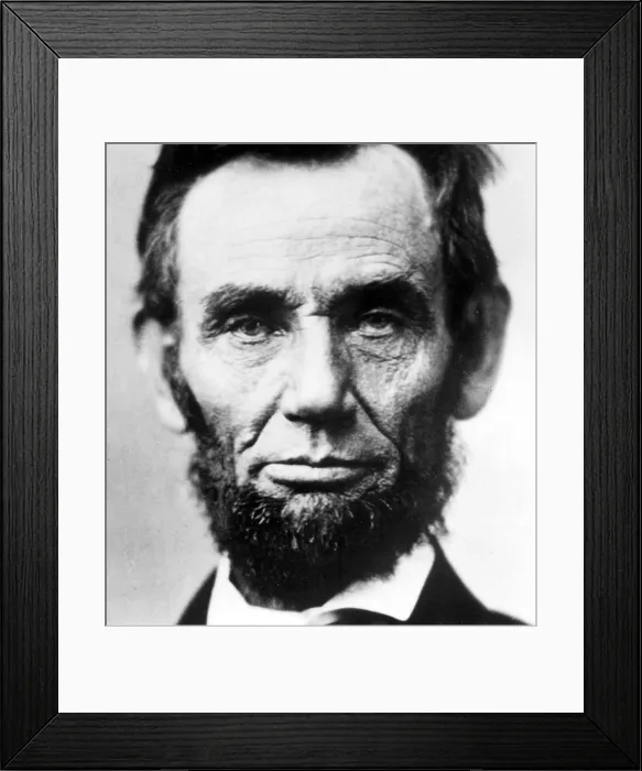 Framed Print : Abraham Lincoln 1863. Courtesy: CSU Archives  /  Everett Collection