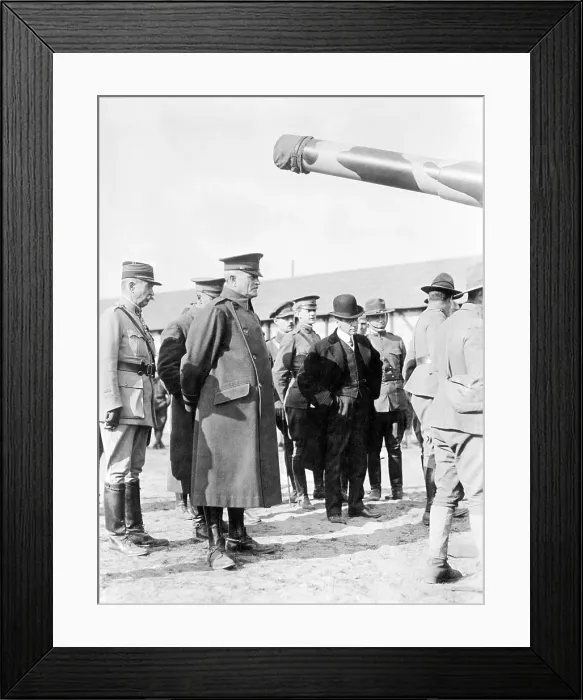 Framed Print : U.S. Army officer General John J. Pershing (arms behind back), c. 1918.. Courtesy: CSU Archives  /  Everett Collection