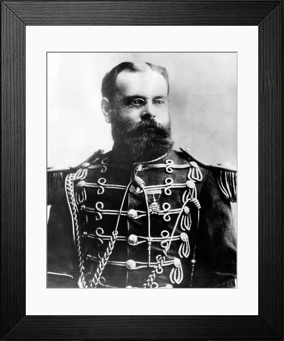 Framed Print : American composer John Philip Sousa, (1854-1932), known as The March King for creating American Military Marches, 1893.. Courtesy: CSU Archives  /  Everett Collection