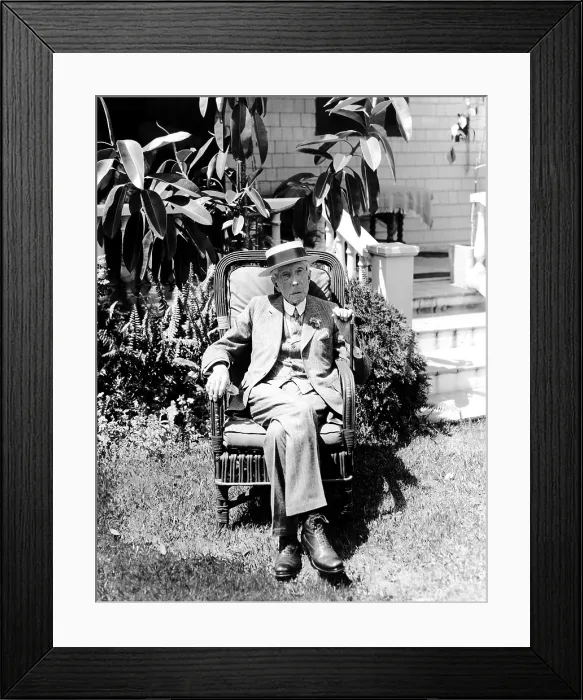 Framed Print : Rockefeller, John D. Sr.. Courtesy: CSU Archives / Everett Collection Framed Print : Rockefeller, John D. Sr.. Courtesy: CSU Archives / Everett Collection