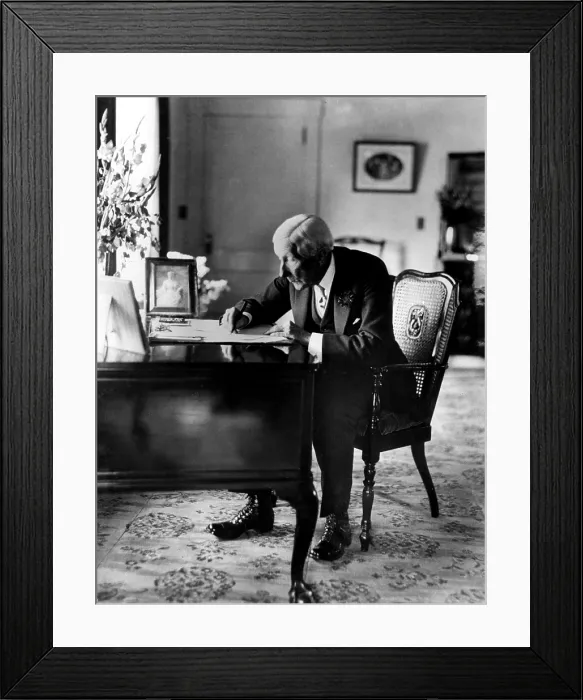 Framed Print : Rockefeller, John D. Sr.. Courtesy: CSU Archives  /  Everett Collection