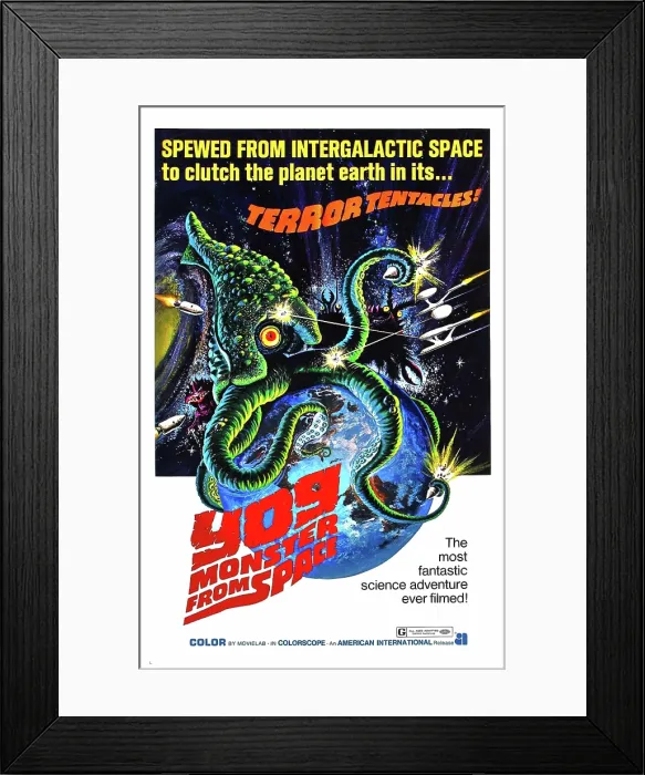 Framed Print : YOG: MONSTER FROM SPACE, 1970