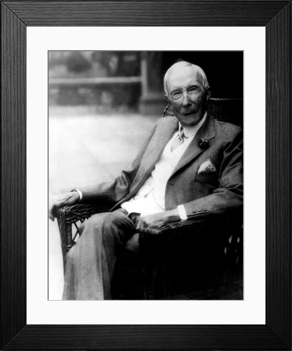 Framed Print : Rockefeller, John D. Sr. 91st birthday. Courtesy: CSU Archives / Everett Collection Framed Print : Rockefeller, John D. Sr. 91st birthday. Courtesy: CSU Archives / Everett Collection