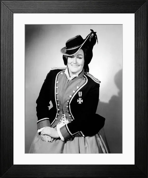 Framed Print : LA FILLE DU REGIMENT, (aka THE DAUGHTER OF THE REGIMENT), Joan Sutherland, 1968.. Courtesy: CSU Archives / Everett Collection Framed Print : LA FILLE DU REGIMENT, (aka THE DAUGHTER OF THE REGIMENT), Joan Sutherland, 1968.. Courtesy: CSU Archives / Everett Collection