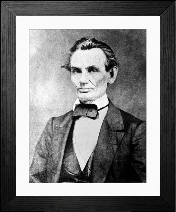 Framed Print : Abraham Lincoln (1809-1865), U.S Framed Print : Abraham Lincoln (1809-1865), U.S