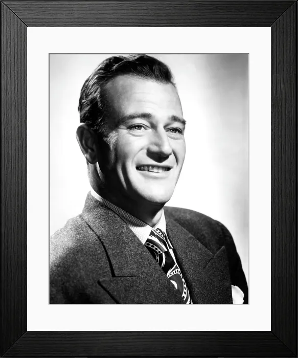 Framed Print : John Wayne, (1907-1979), Academy Award winning actor, 1944.. Courtesy: CSU Archives / Everett Collection Framed Print : John Wayne, (1907-1979), Academy Award winning actor, 1944.. Courtesy: CSU Archives / Everett Collection