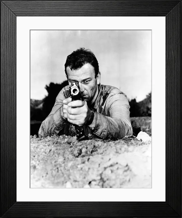 Framed Print : BACK TO BATAAN, John Wayne, 1945.. Courtesy: CSU Archives / Everett Collection Framed Print : BACK TO BATAAN, John Wayne, 1945.. Courtesy: CSU Archives / Everett Collection