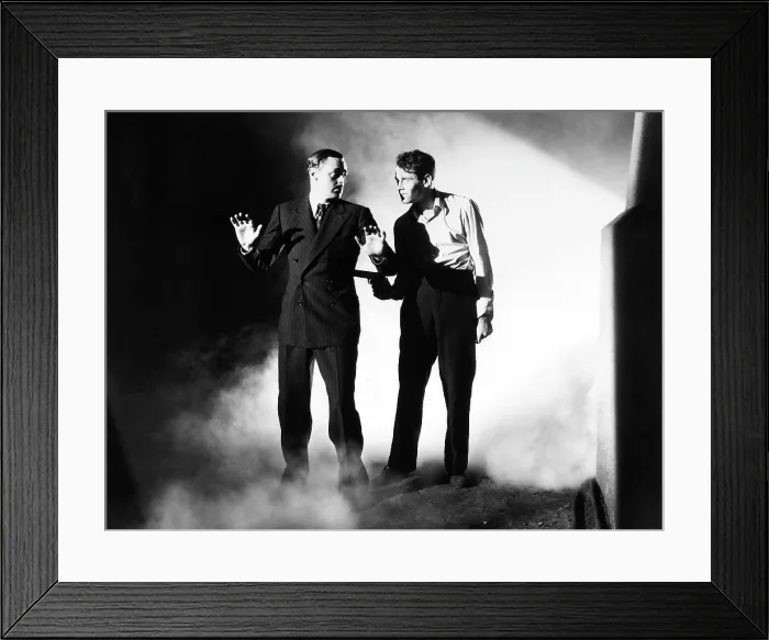 Framed Print : YOU ONLY LIVE ONCE, from left: Jerome Cowan, Henry Fonda, 1937
