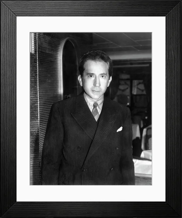 Framed Print : J. Paul Getty, ca. 1957. Courtesy: CSU Archives  /  Everett Collection