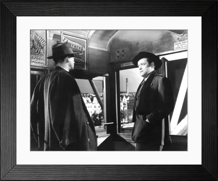 Framed Print : THE THIRD MAN, from left: Joseph Cotten, Orson Welles, 1949 Framed Print : THE THIRD MAN, from left: Joseph Cotten, Orson Welles, 1949