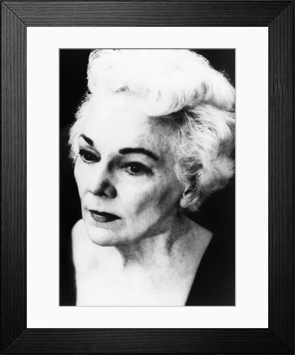 Framed Print : Katherine Anne Porter (1890-1980), American writer, circa 1970s. Courtesy: CSU Archives / Everett Collection Framed Print : Katherine Anne Porter (1890-1980), American writer, circa 1970s. Courtesy: CSU Archives / Everett Collection