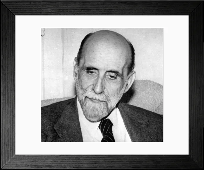 Framed Print : Juan Ramon Jimenez, 1956. Courtesy: CSU Archives / Everett Collection Framed Print : Juan Ramon Jimenez, 1956. Courtesy: CSU Archives / Everett Collection