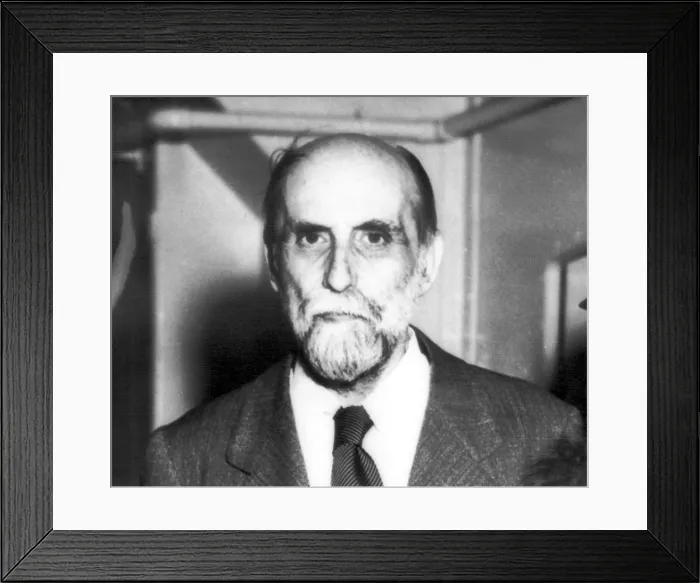 Framed Print : Juan Ramon Jimenez, 1956. Courtesy: CSU Archives  /  Everett Collection