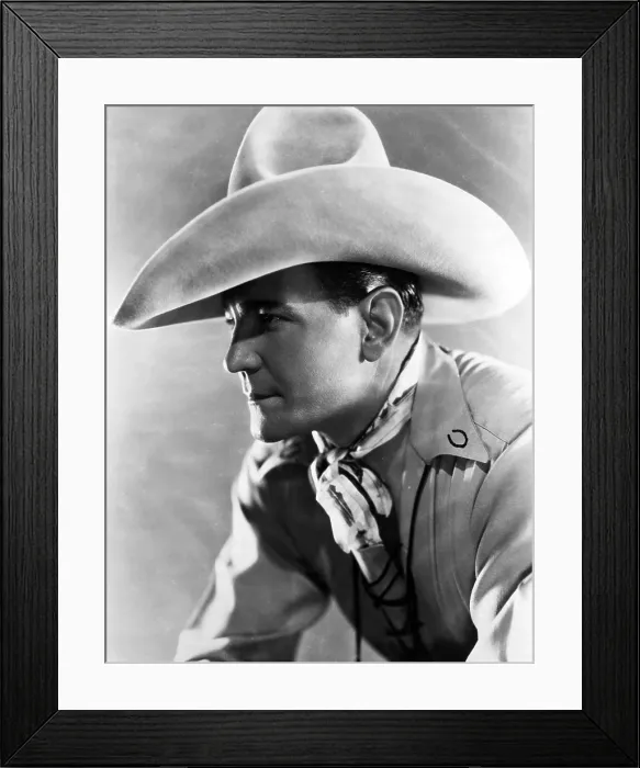 Framed Print : Buck Jones, ca. 1930s