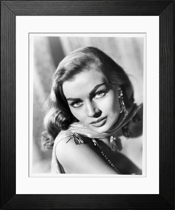 Framed Print : ZARAK, Anita Ekberg, 1956 Framed Print : ZARAK, Anita Ekberg, 1956