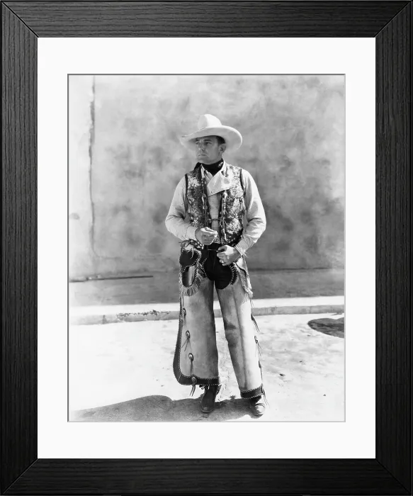 Framed Print : Buck Jones, ca 1920s Framed Print : Buck Jones, ca 1920s